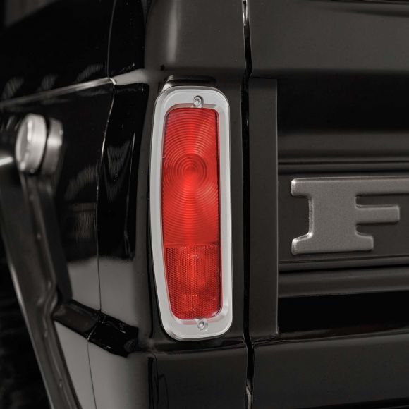 Billet Tail Light Bezels, 66-77 Ford Bronco